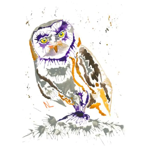 Owl - Unframed