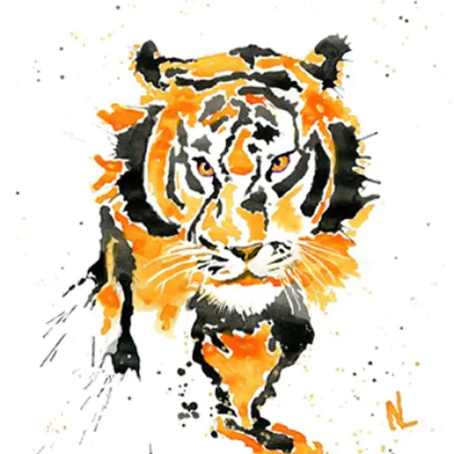 Tiger - Unframed Portrait