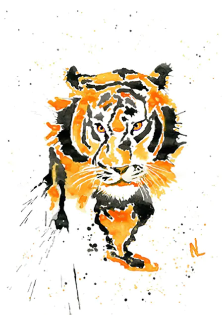 Tiger - Unframed Portrait